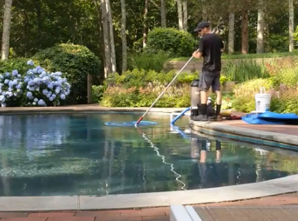 Pool Cleaning in the Hamptons